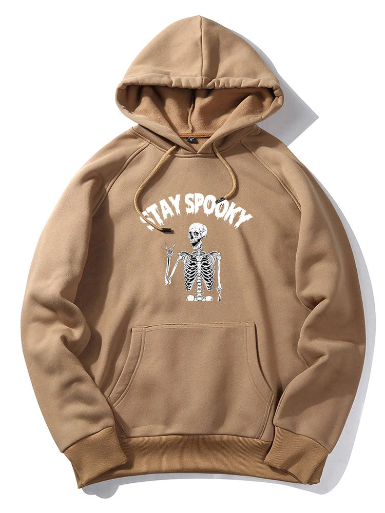 Ruben | Halloween Skeleton Print Hoodie - Image 4