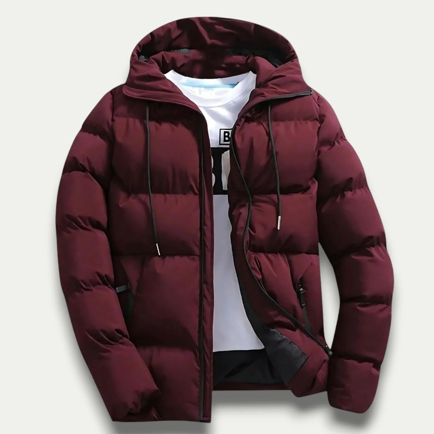 Rune | Warm winter jacket with hood and water-repellent function - Image 2