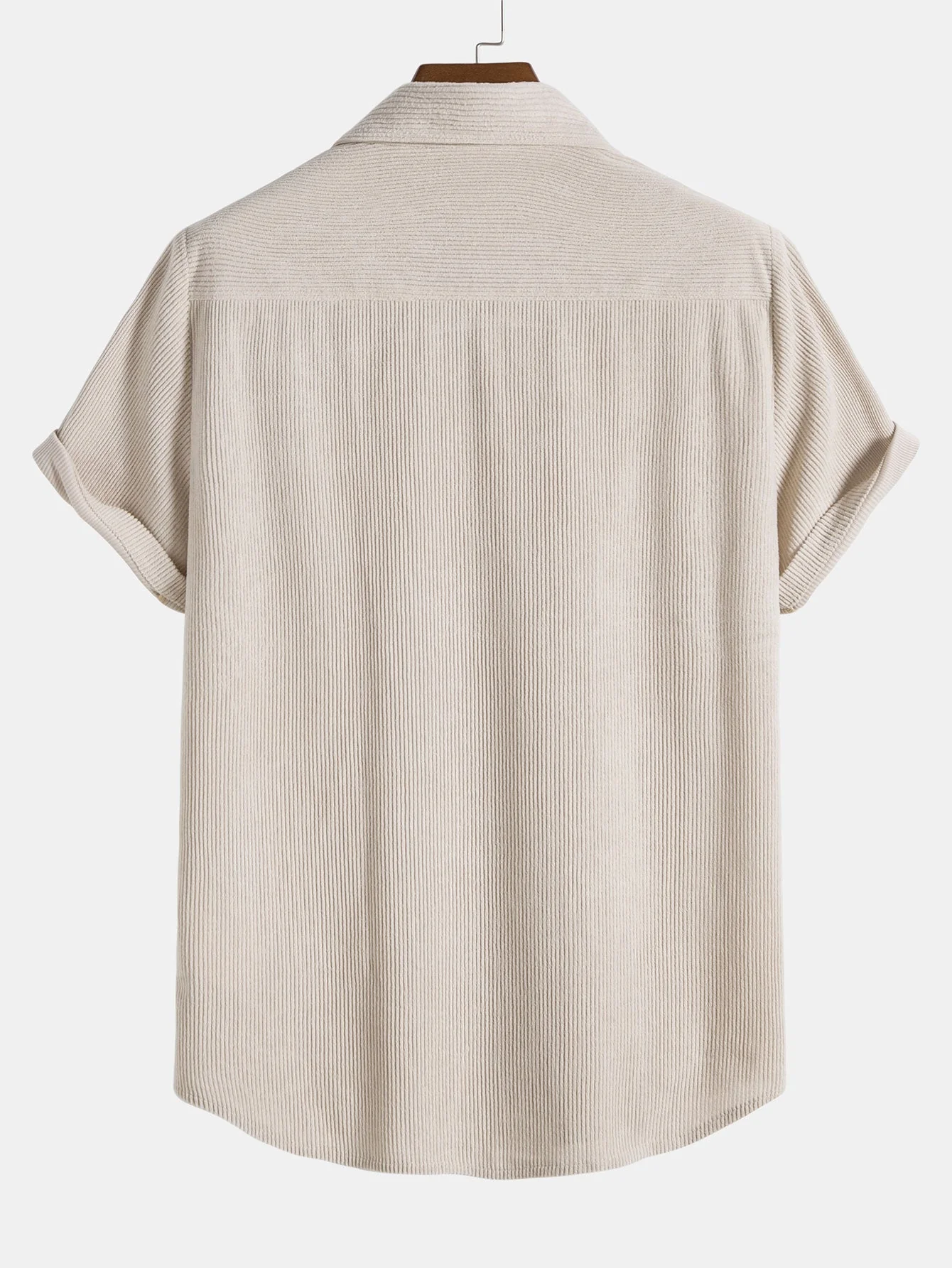 Russell® | Corduroy Button Up Short Sleeved Shirt - Image 2