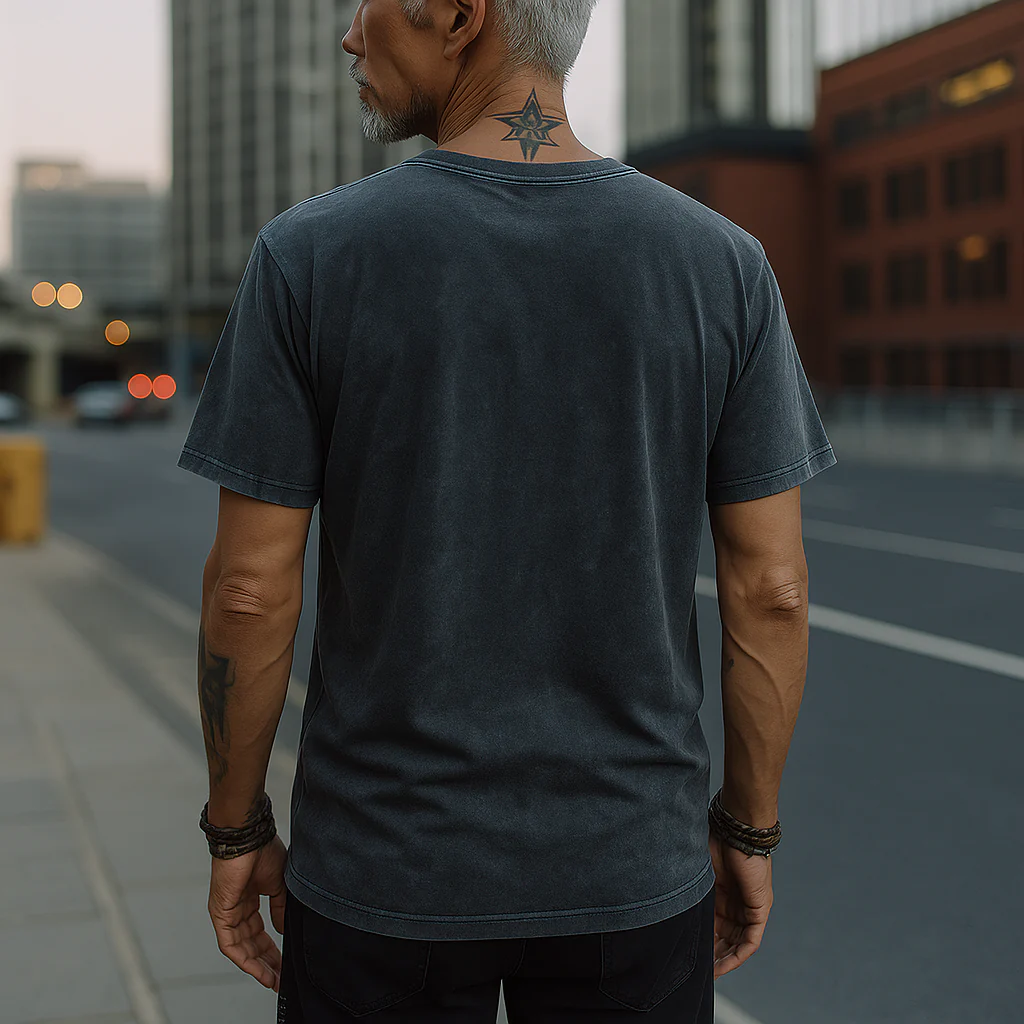 Rusty | Men'S Summer Fashion Street Print Polyester Blend Short-Sleeved T-Shirt - Image 3