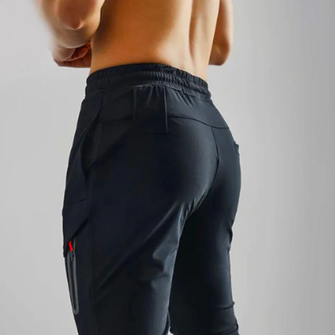 Sabino® | Gray Slim-Fit Sports Trousers - Image 2