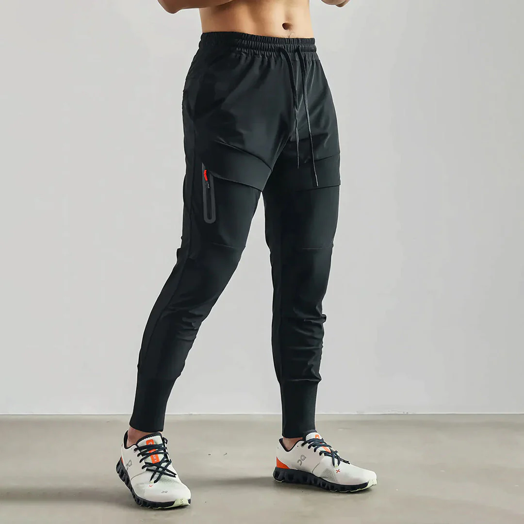 Sabino® | Gray Slim-Fit Sports Trousers - Image 6