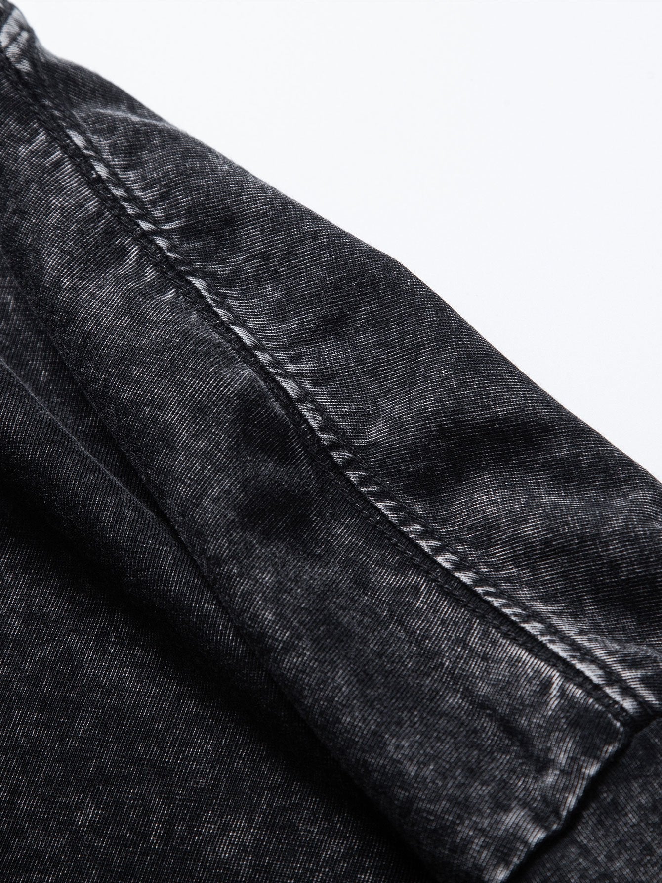 Sam® | Basic Washed Distressed Drop Shoulder Oversize T-Shirt - Image 12