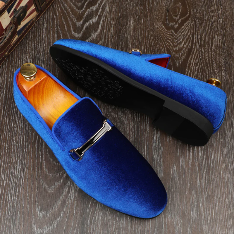 Santiago® | Velvet Loafers - Image 2