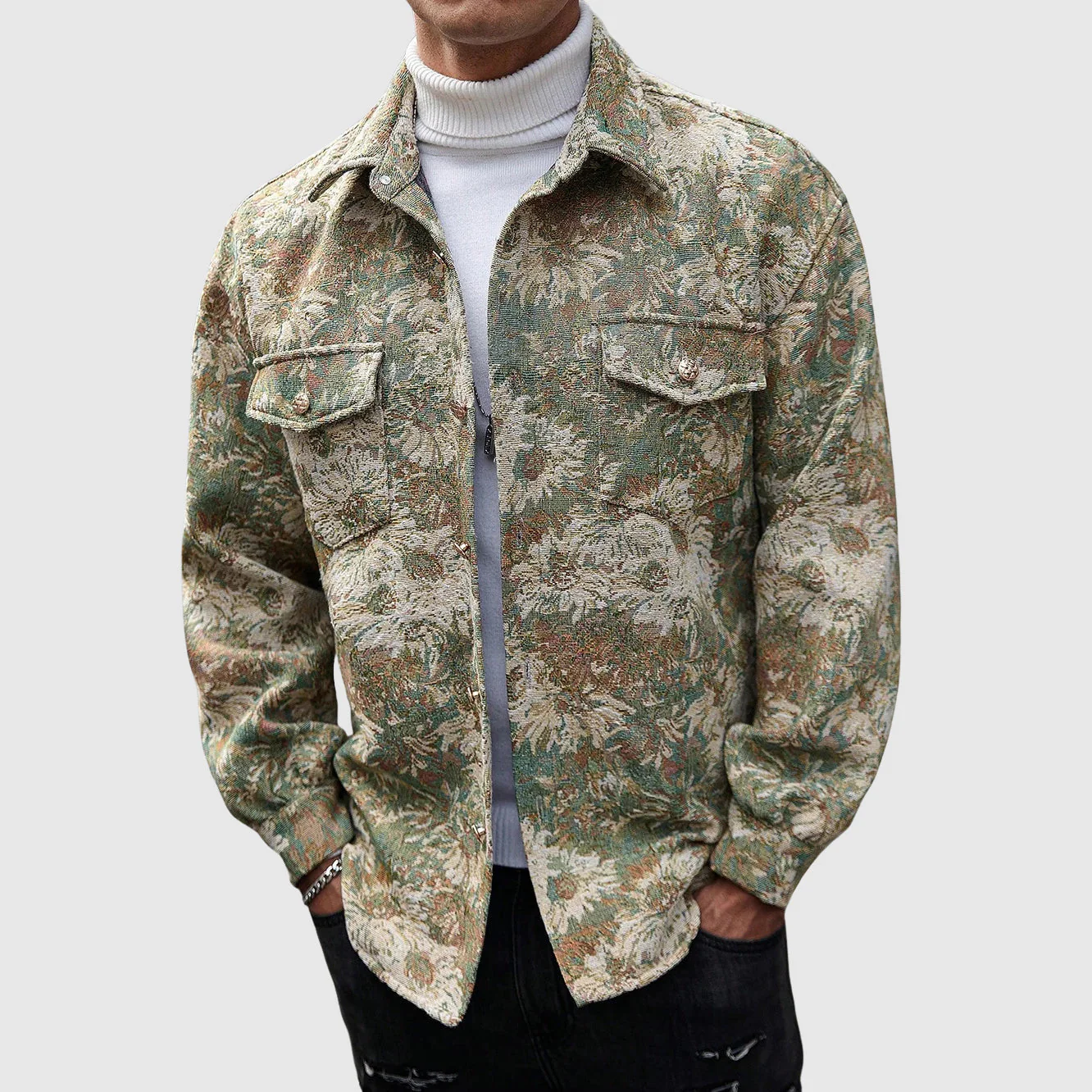 Santino® | Davide Costa Casual Bloom Jacket - Image 2