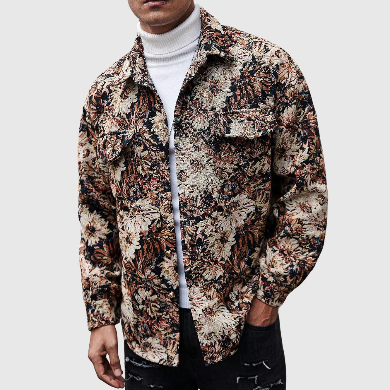 Santino® | Davide Costa Casual Bloom Jacket - Image 3