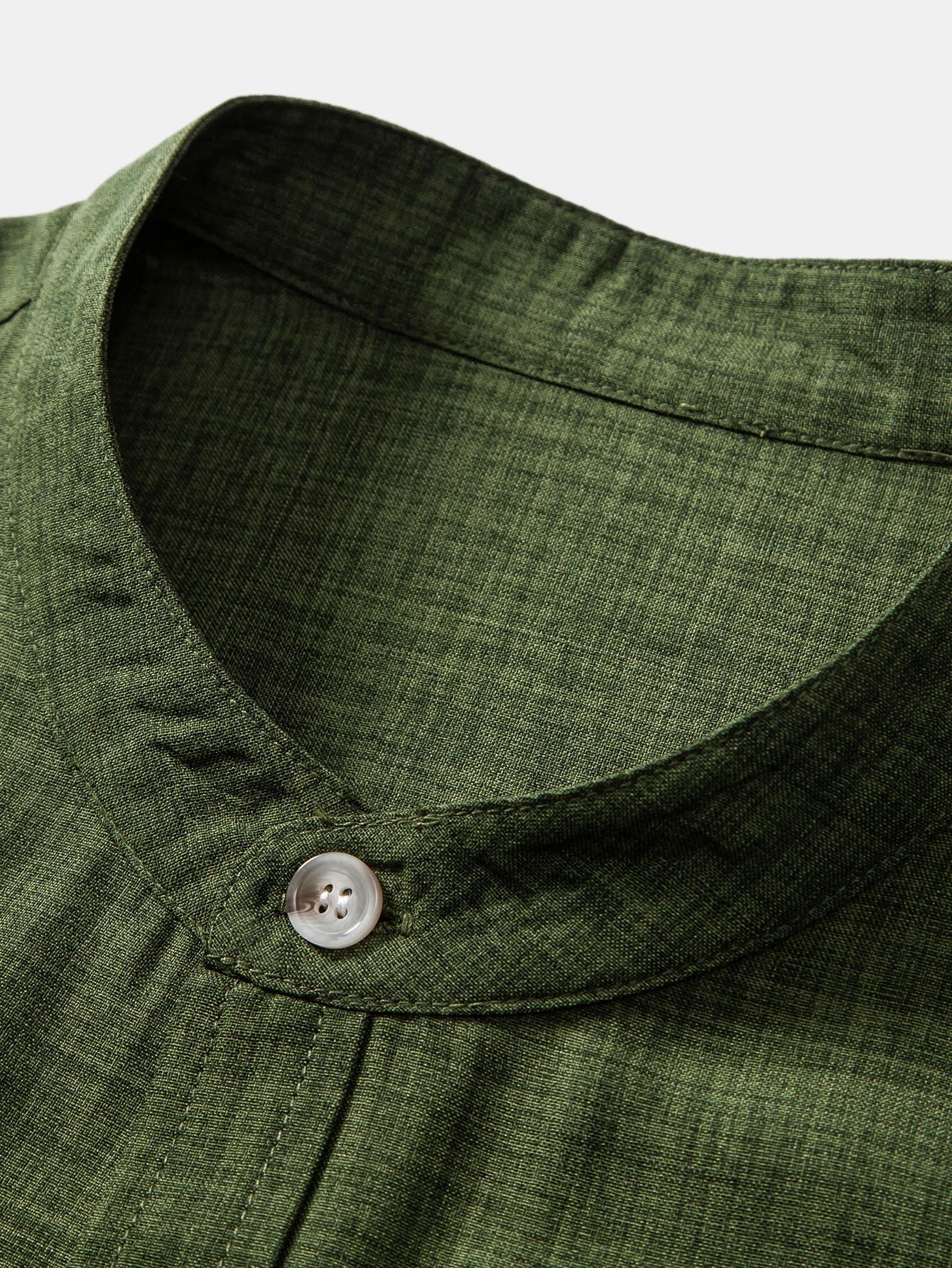 Scott® | Short Sleeve Stand Collar Shirt & Straight Leg Linen Pants - Image 18