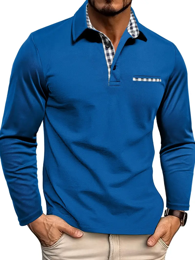 Scott | Long-sleeved polo shirt - Image 6