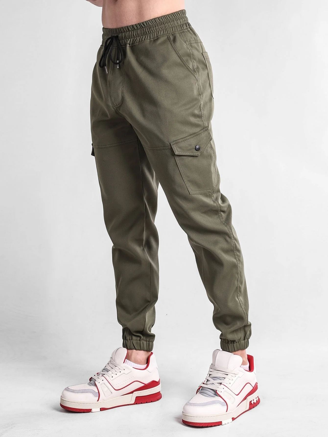 Sergio® | Chino Cargo Jogger Pants - Image 2