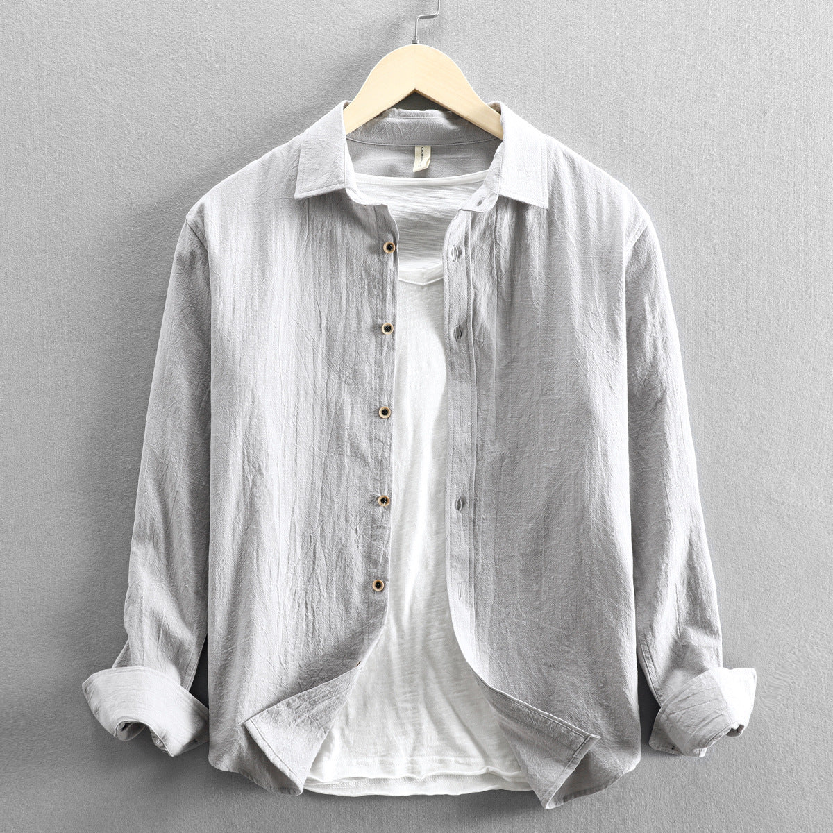 Seth | Luxury Linen Shirt - Image 2