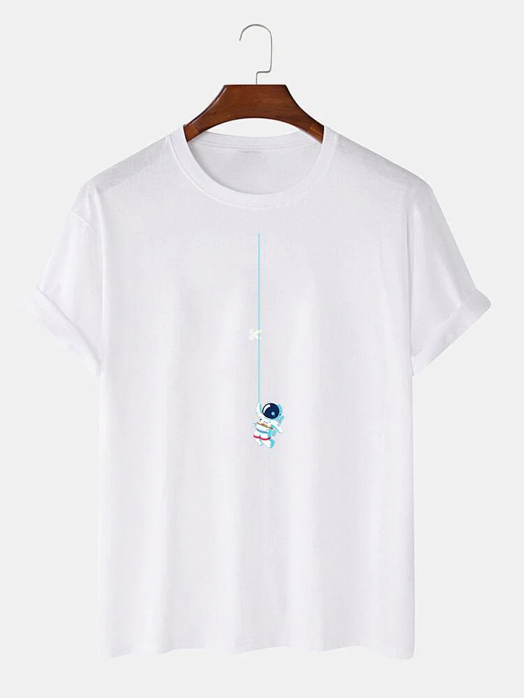 Shane® | Astronaut On A String Print T-Shirt - Image 2