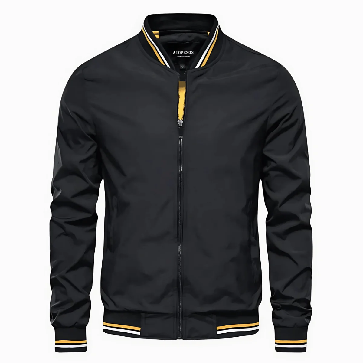 Shane | Men's Luxury Bomber Jacket for Fall - Image 3