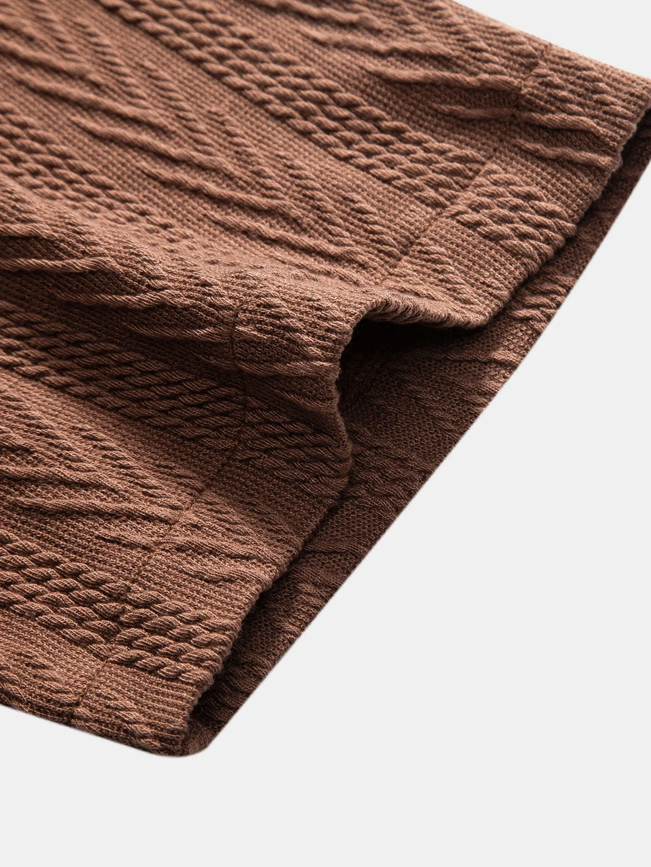 Shawn® | Texture Jacquard Cuban Shirt - Image 10