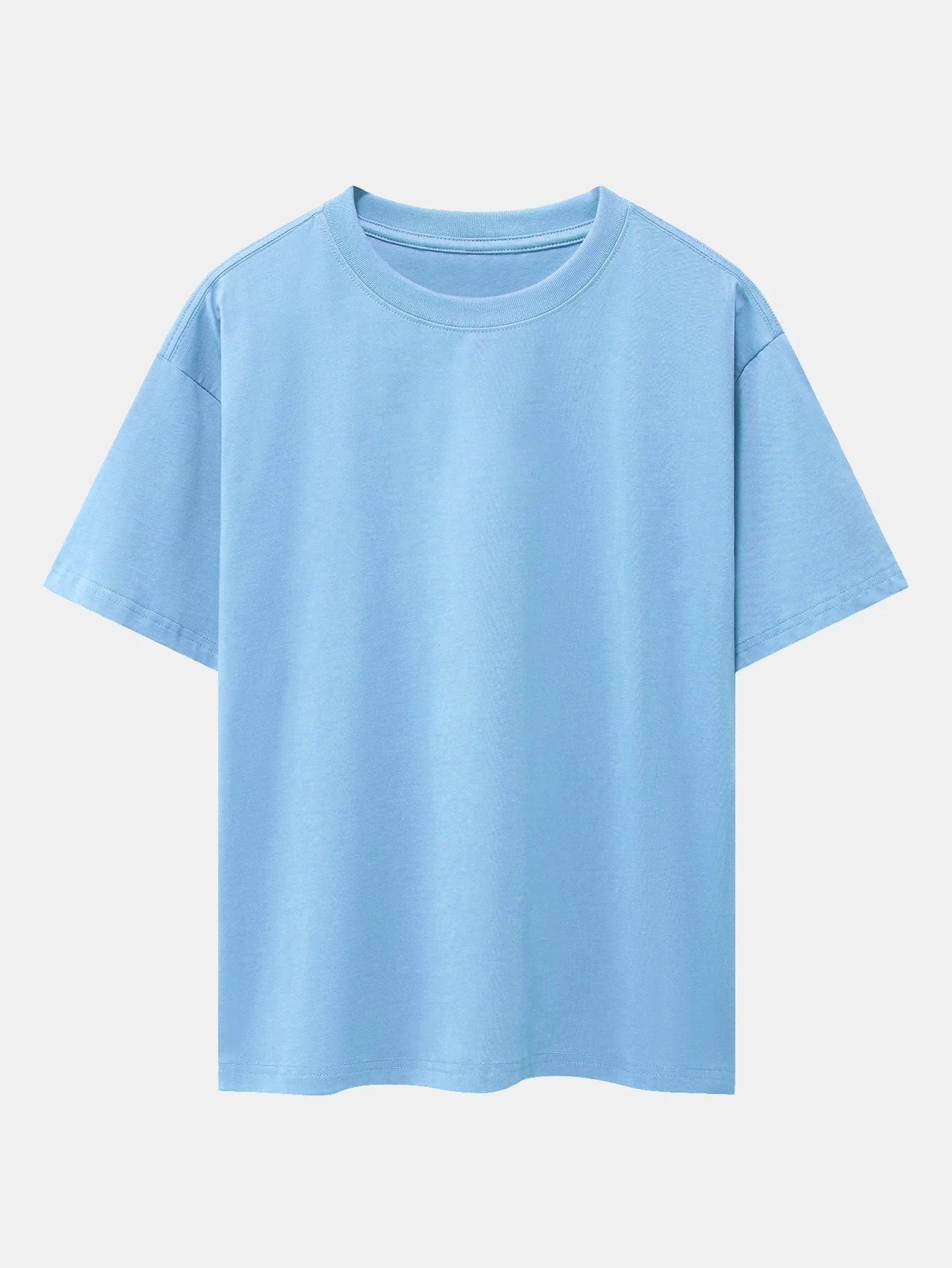 Silas® | Basic Heavy Weight Drop Shoulder Oversize T-Shirt - Image 9