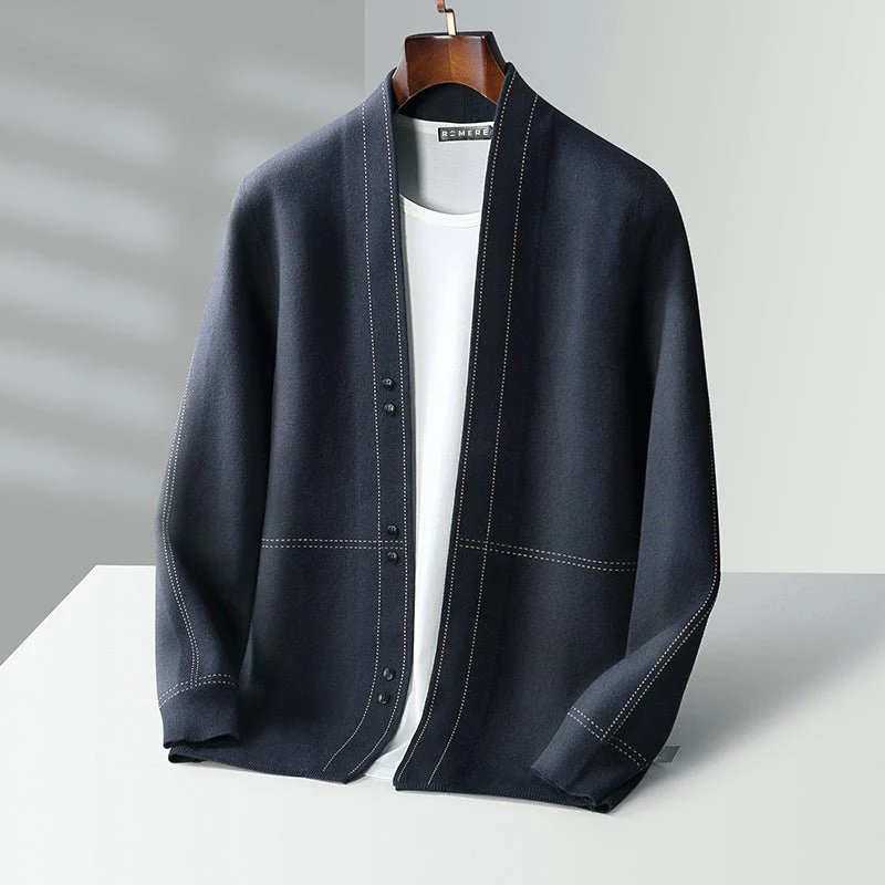 Simón® | Davide Costa Wool Weaver Cardigan - Image 2