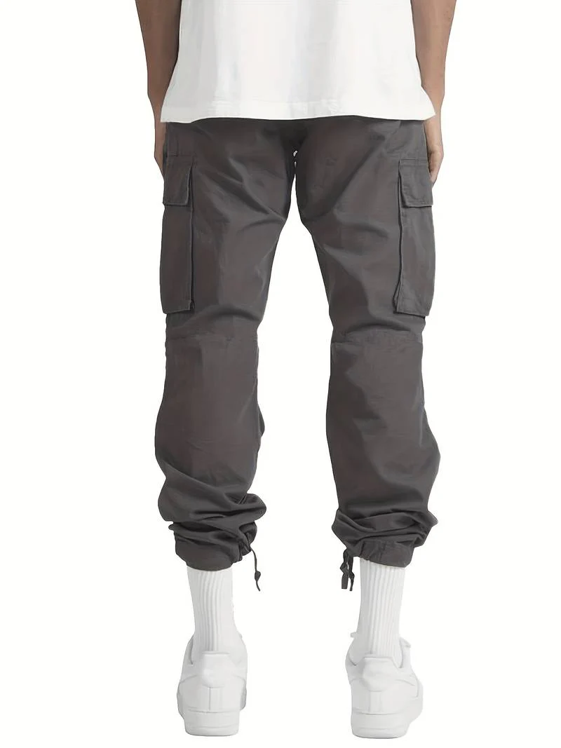 Sófocles® | Solid Cotton Blend With Multiple Flap Pockets For Men - Image 13