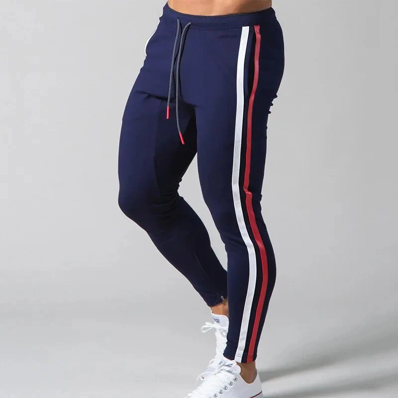 Tadeo® | Sporty Jogging Pants With A Striped Design - Image 2