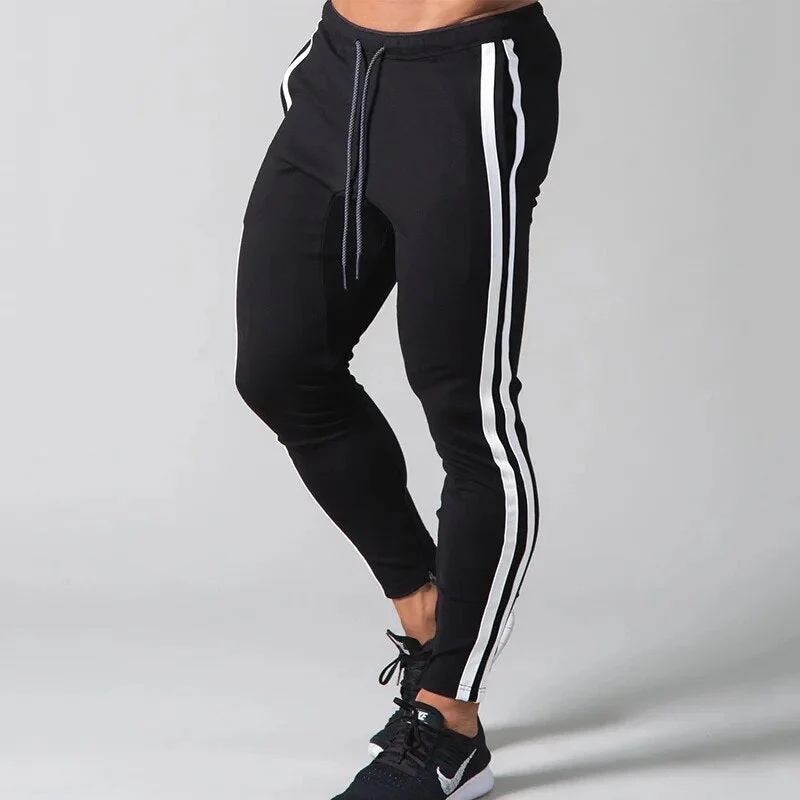 Tadeo® | Sporty Jogging Pants With A Striped Design - Image 3