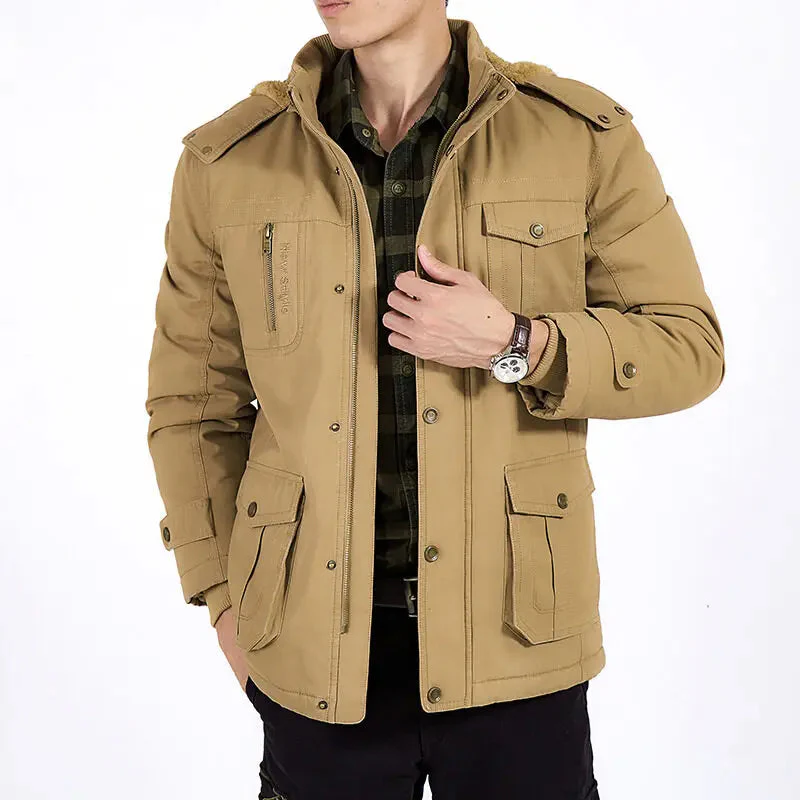 Tate | Elegant Padded Bomber Jacket - Image 2