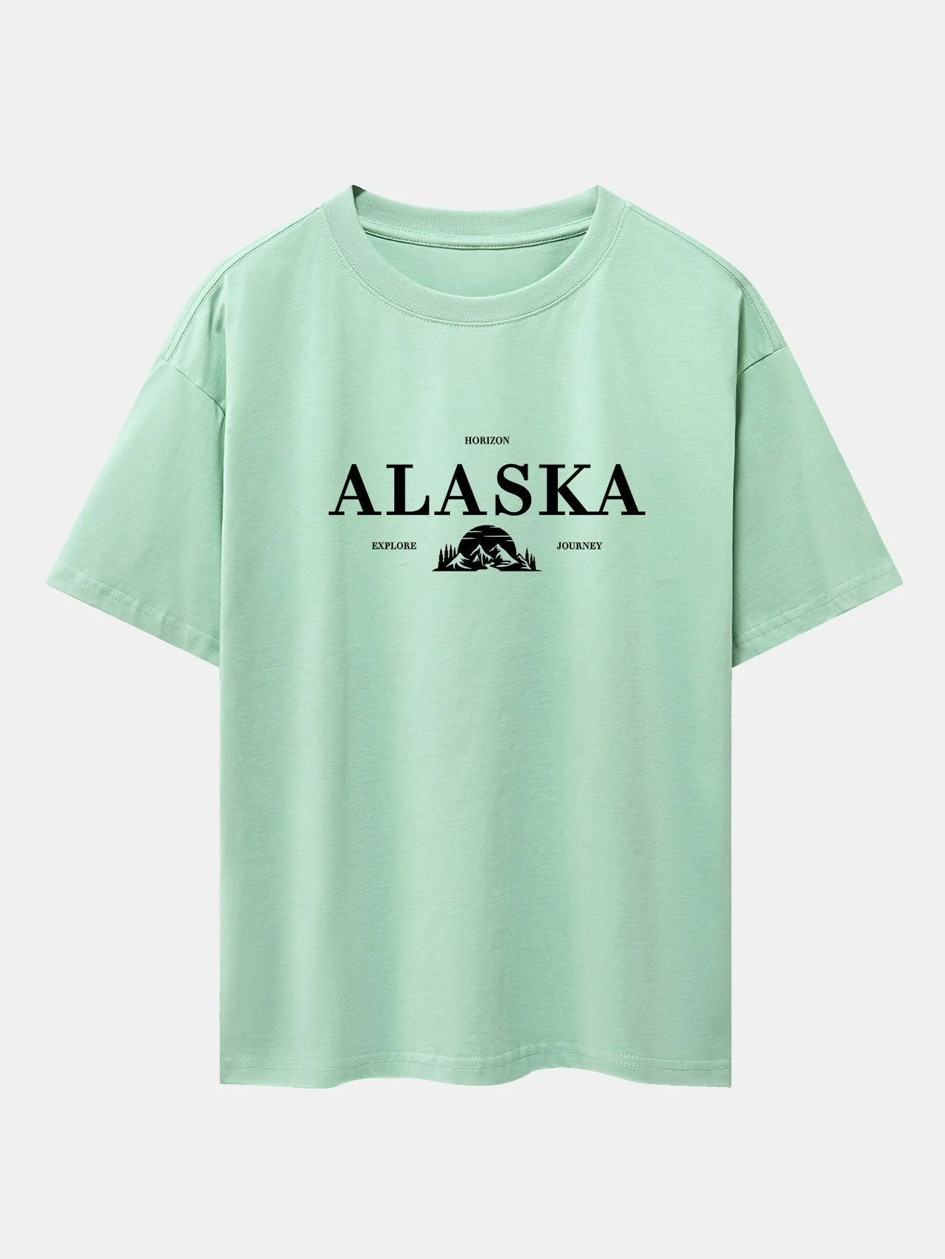 Thiago® | Slogan Print Drop Shoulder Oversize T-Shirt - Image 10
