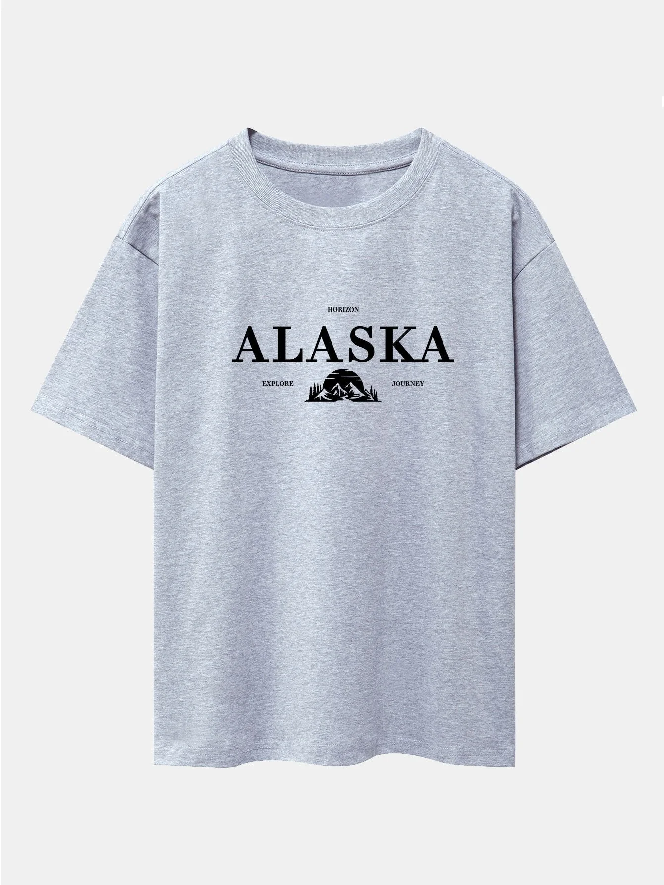Thiago® | Slogan Print Drop Shoulder Oversize T-Shirt - Image 12