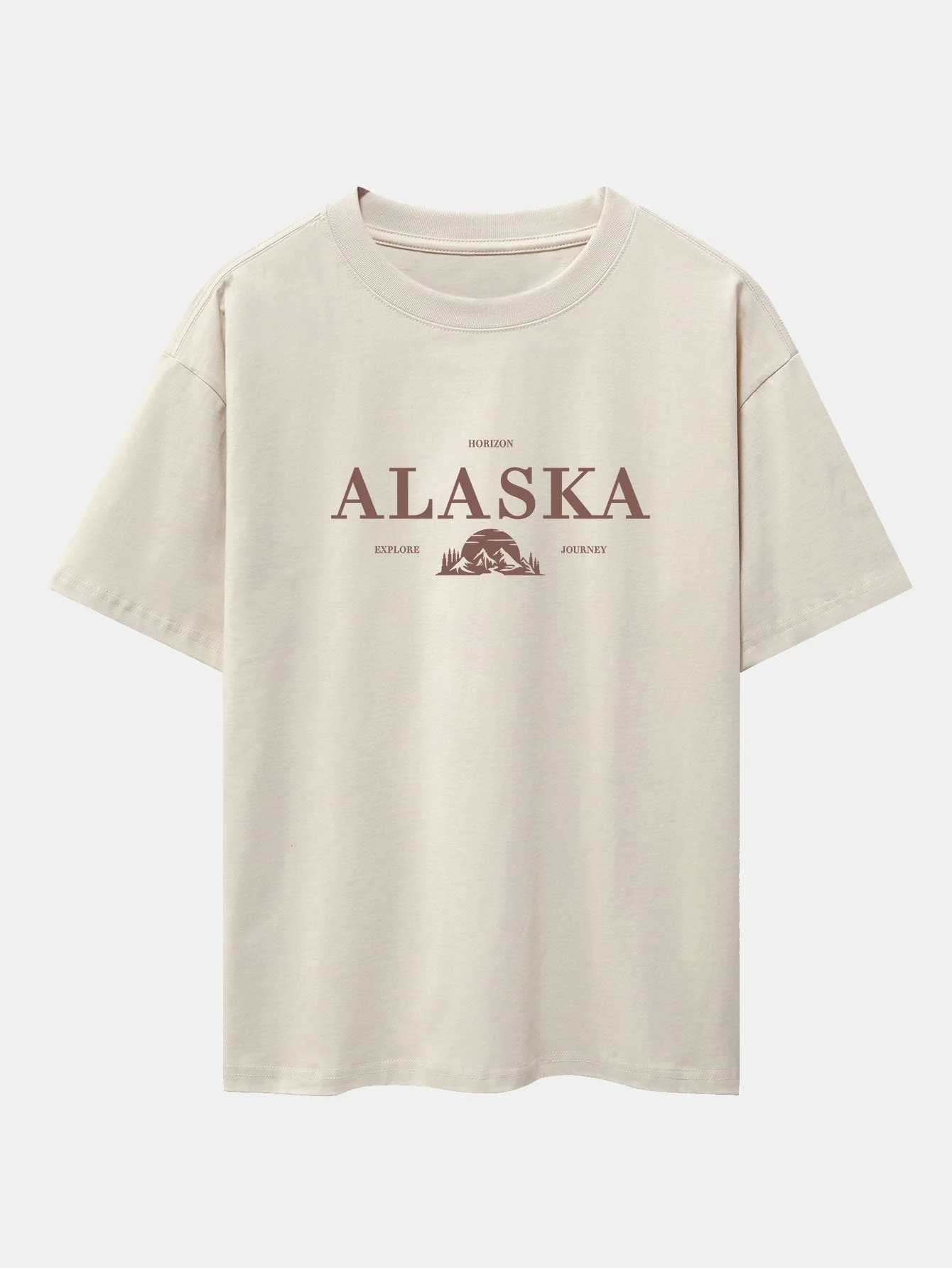 Thiago® | Slogan Print Drop Shoulder Oversize T-Shirt - Image 2