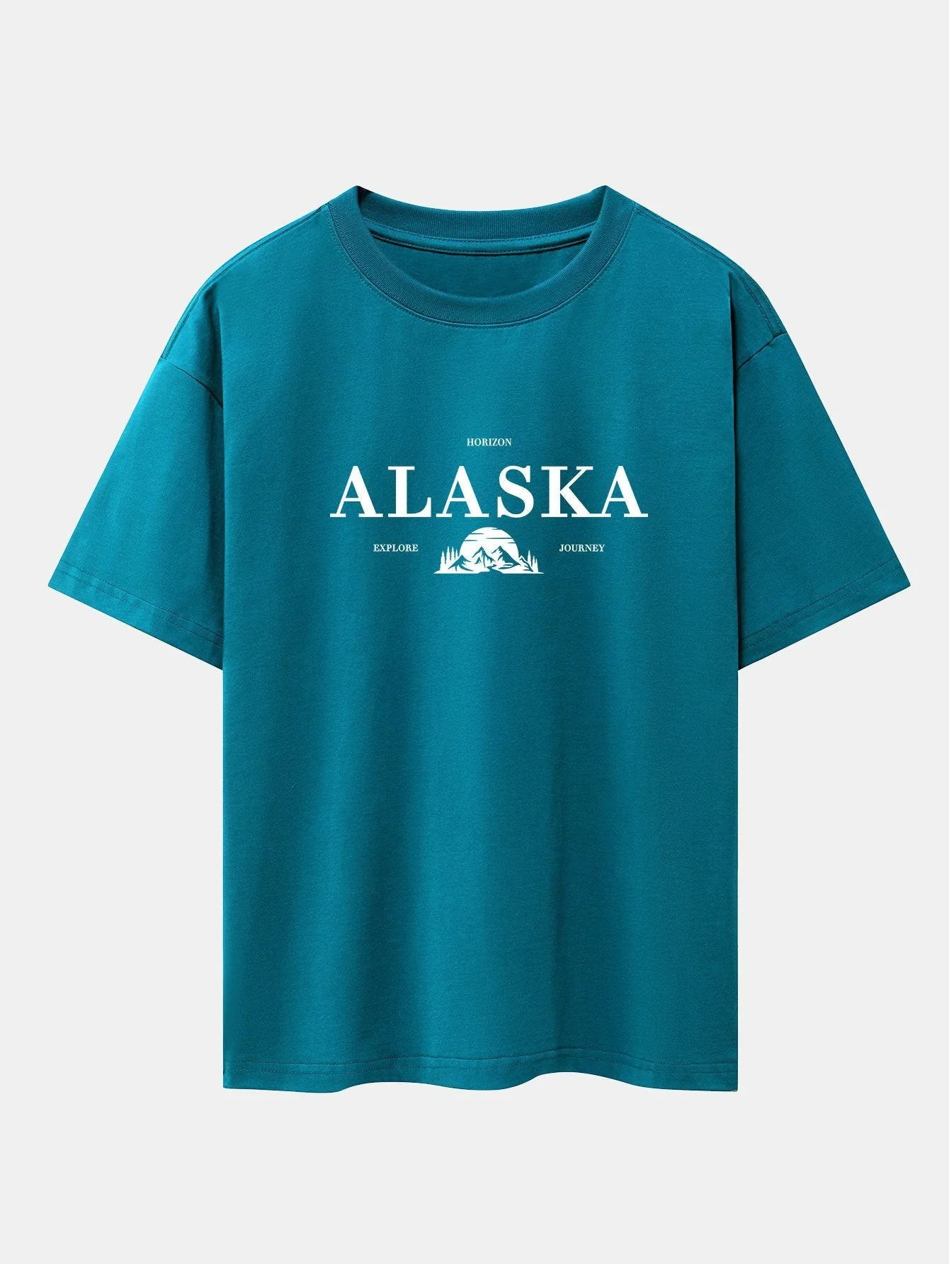 Thiago® | Slogan Print Drop Shoulder Oversize T-Shirt - Image 7