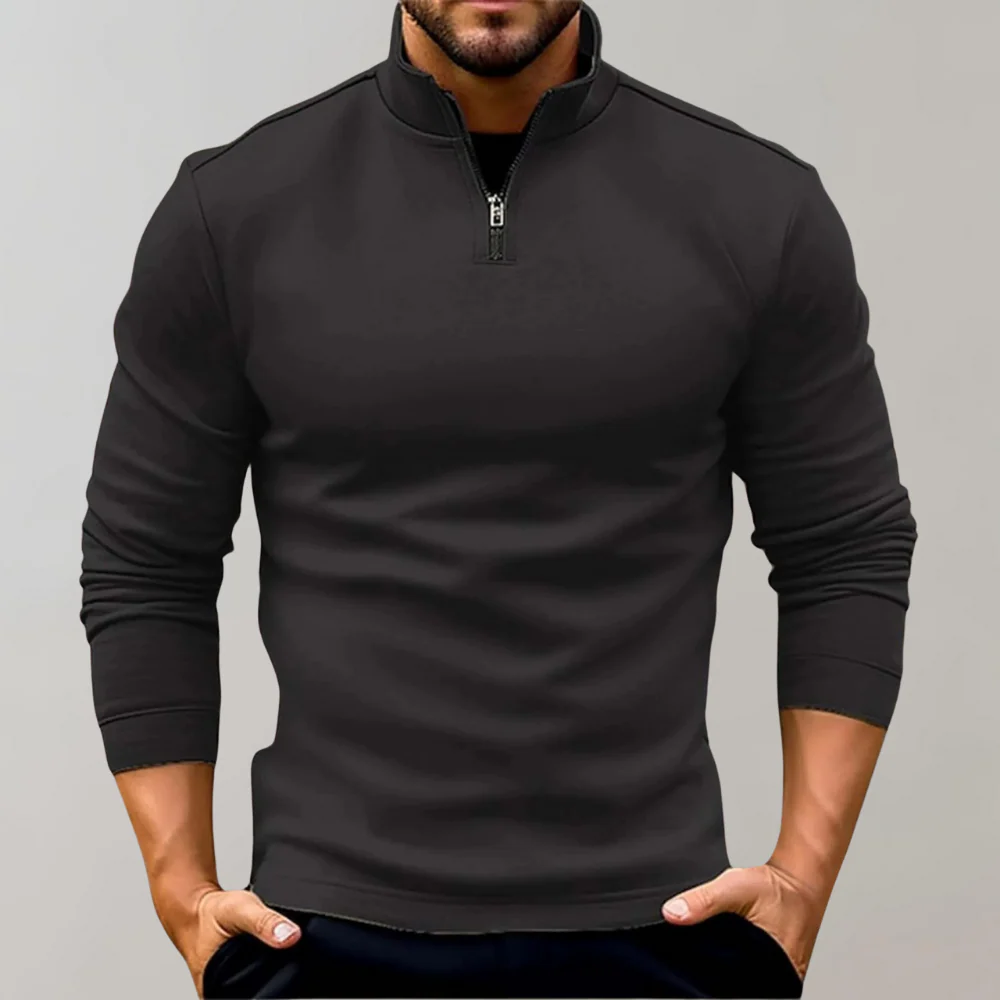 Thomas® | Men's zip-up sweater