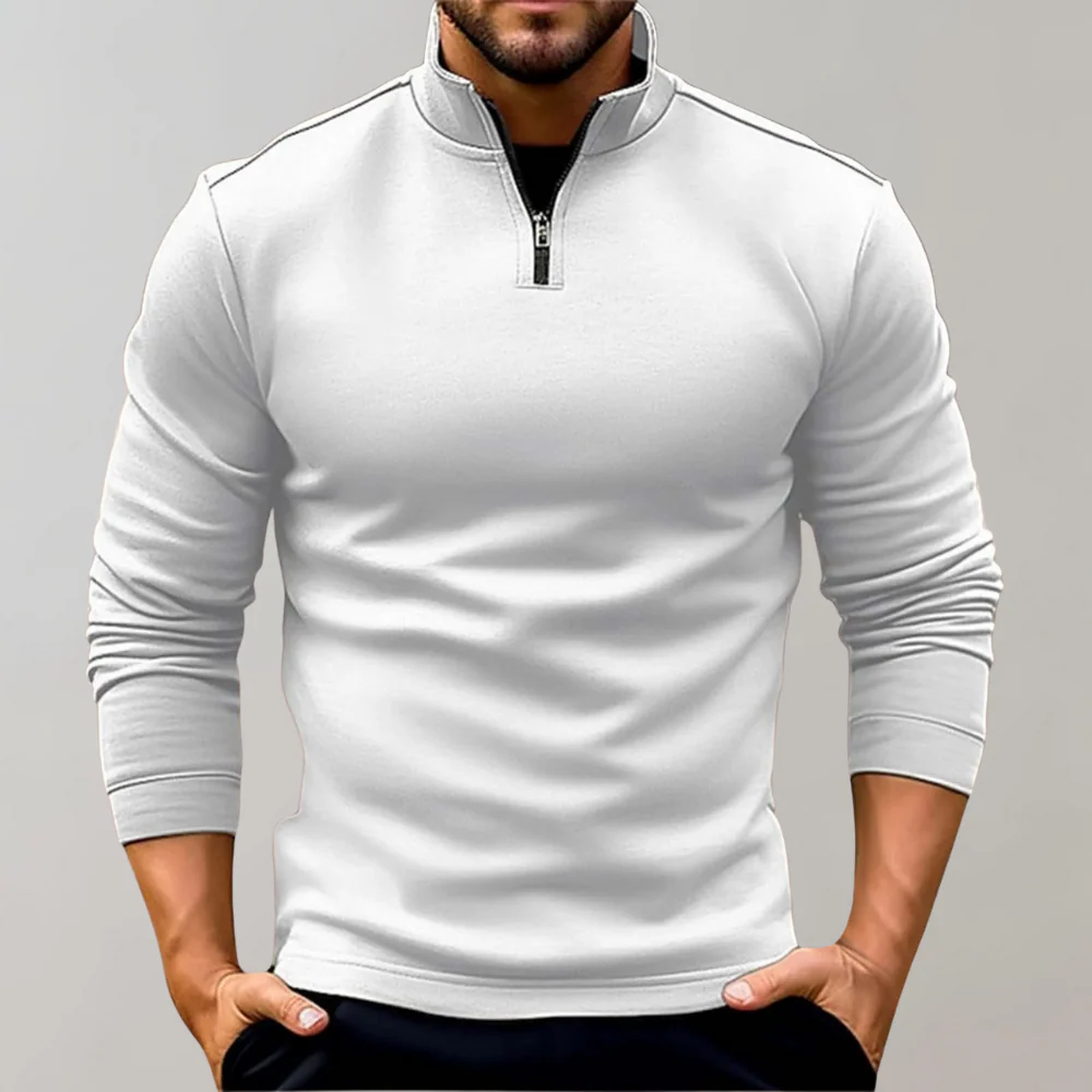 Thomas® | Men's zip-up sweater - Image 4