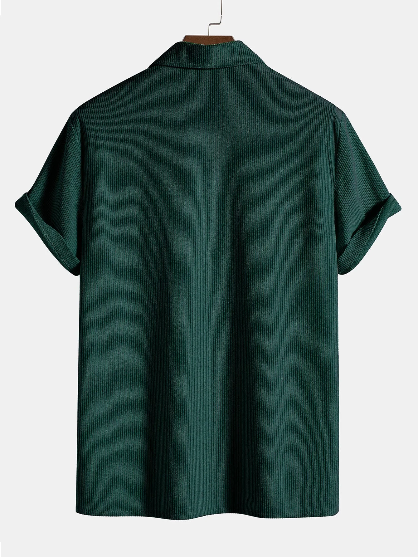 Tobias® | Short Sleeve Corduroy Polo Shirt - Image 5