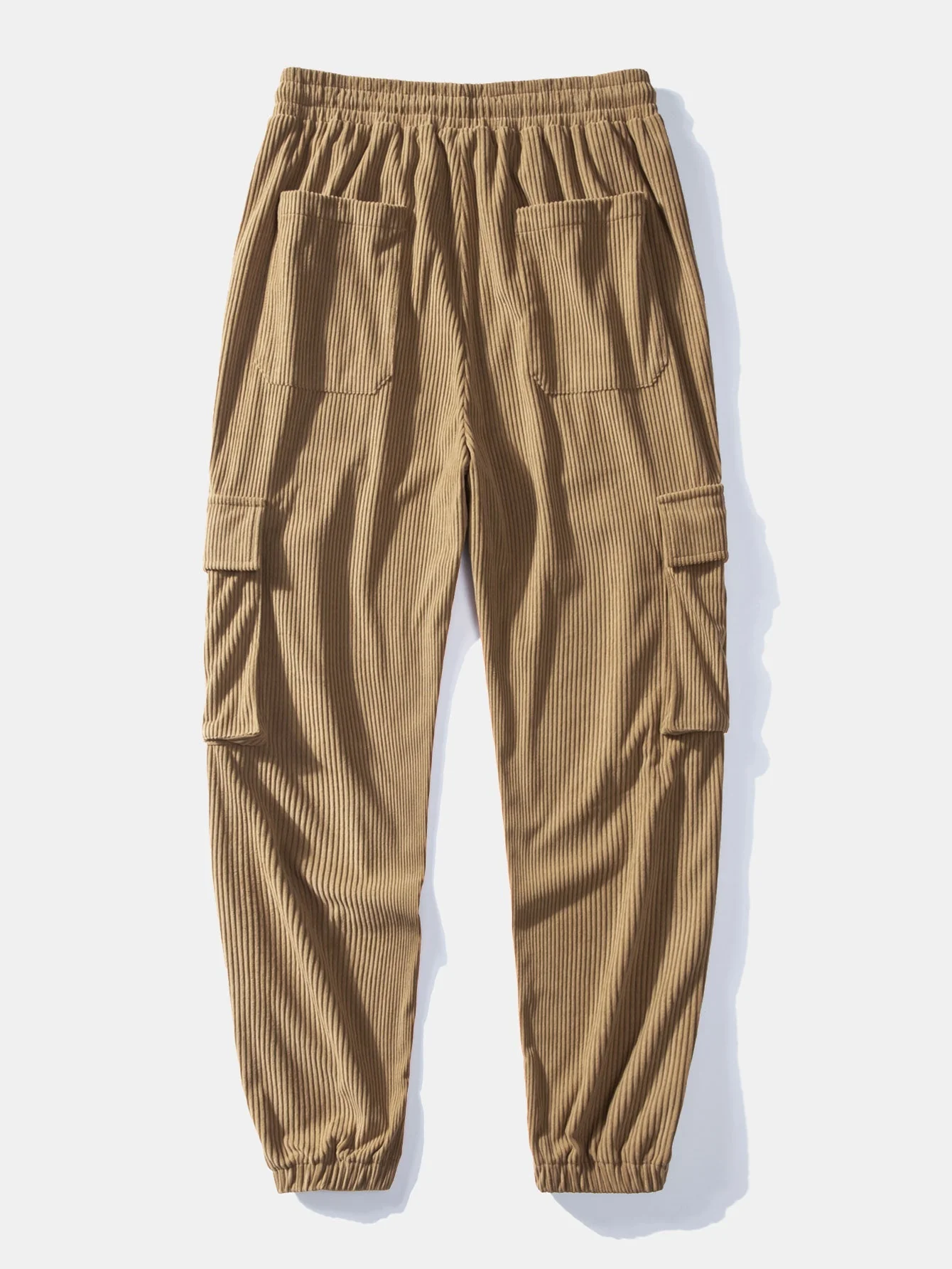 Tony® | Color Block Teddy Fleece Coat & Drawstring Corduroy Cargo Jogger Pants - Image 6