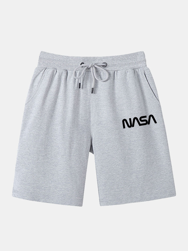 Toribio | NASA Print Mid Length Shorts - Image 3