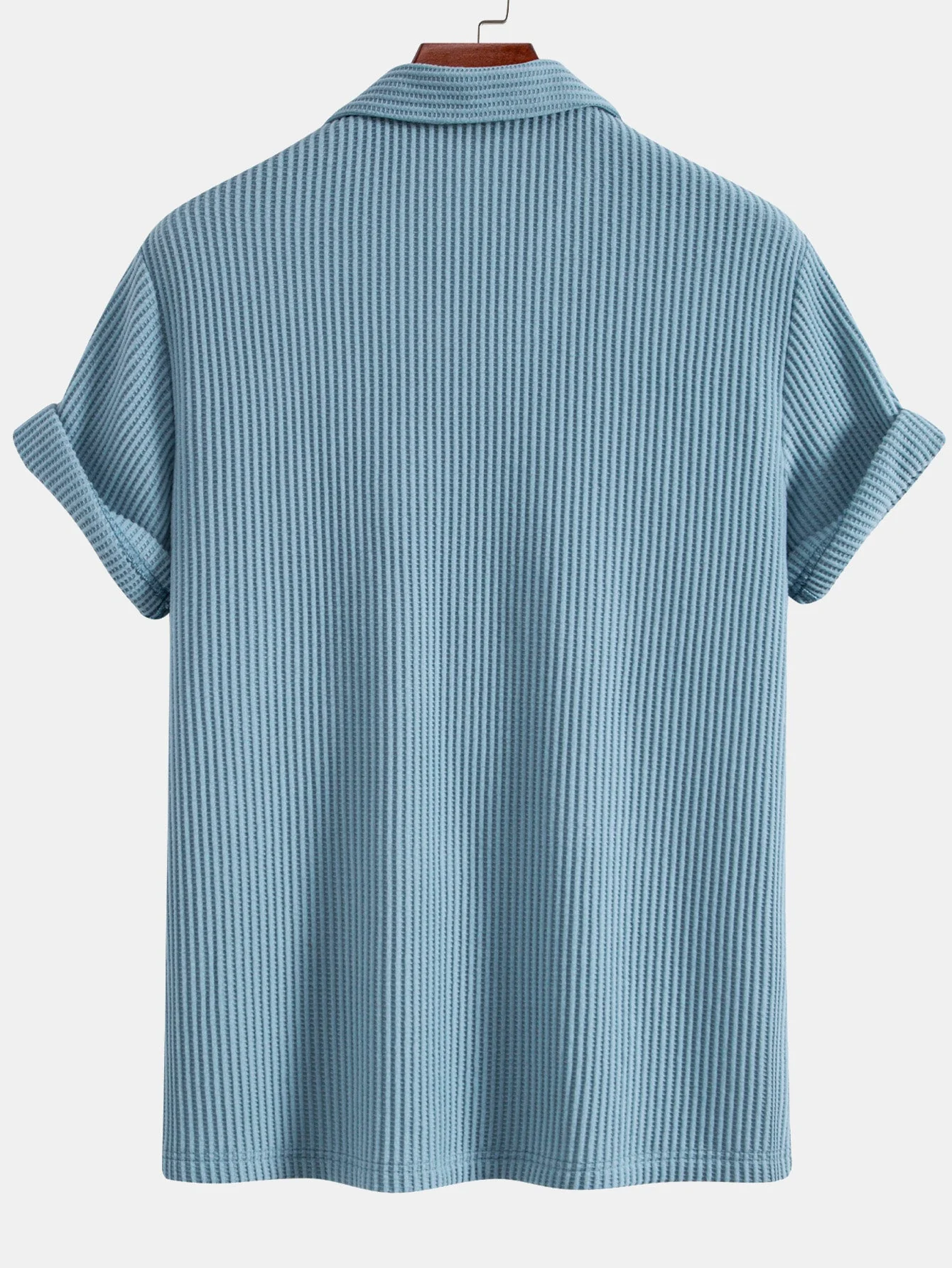 Trent® | Waffle Button Up Shirt - Image 4