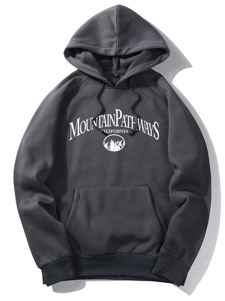 Trey | Mountain Pathways Print Hoodie - Image 4