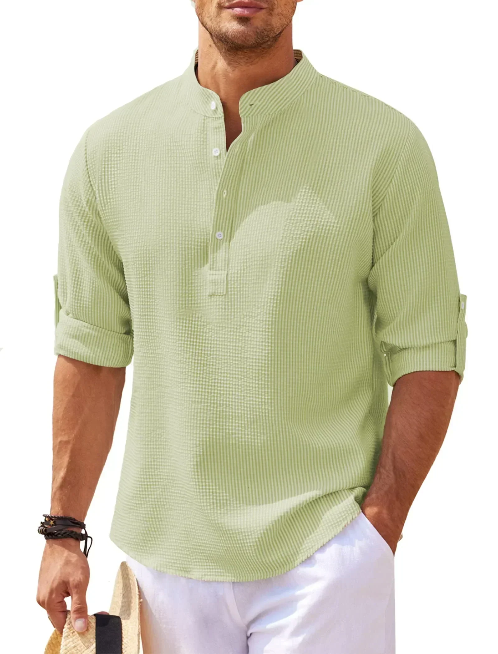 Tristan® | Ultracomfort Linen Shirt - Image 8