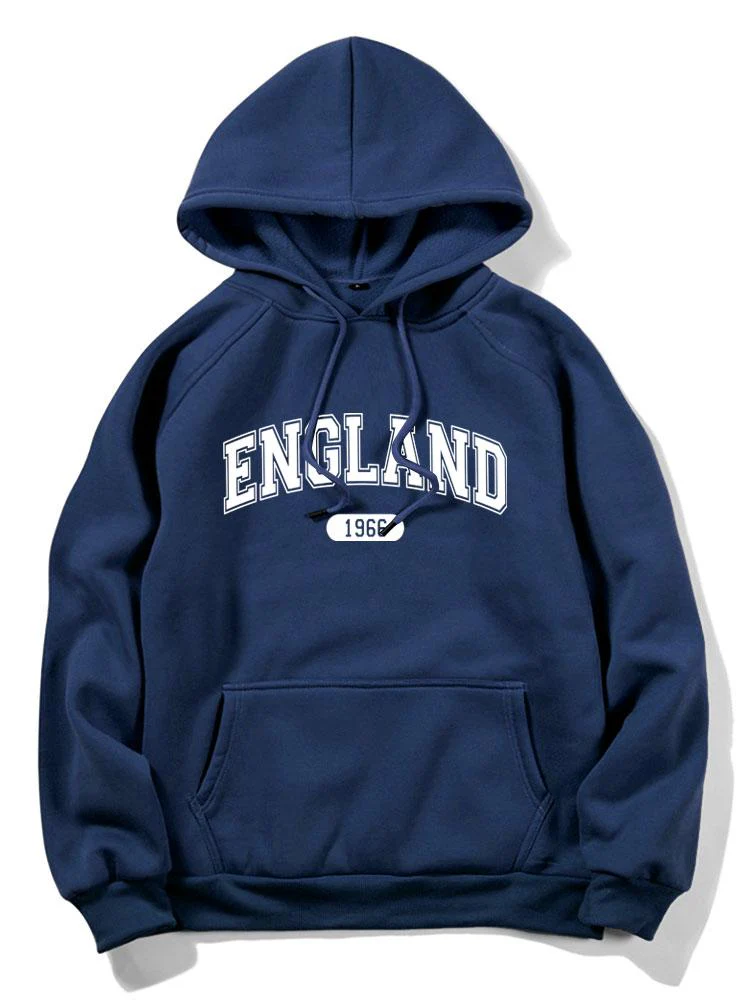 Ulric | England Letter Print Hoodie - Image 10