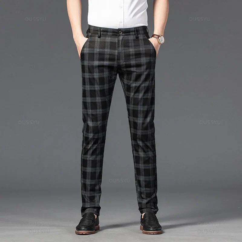 Vernon | Elegant Plaid Pants - Image 10