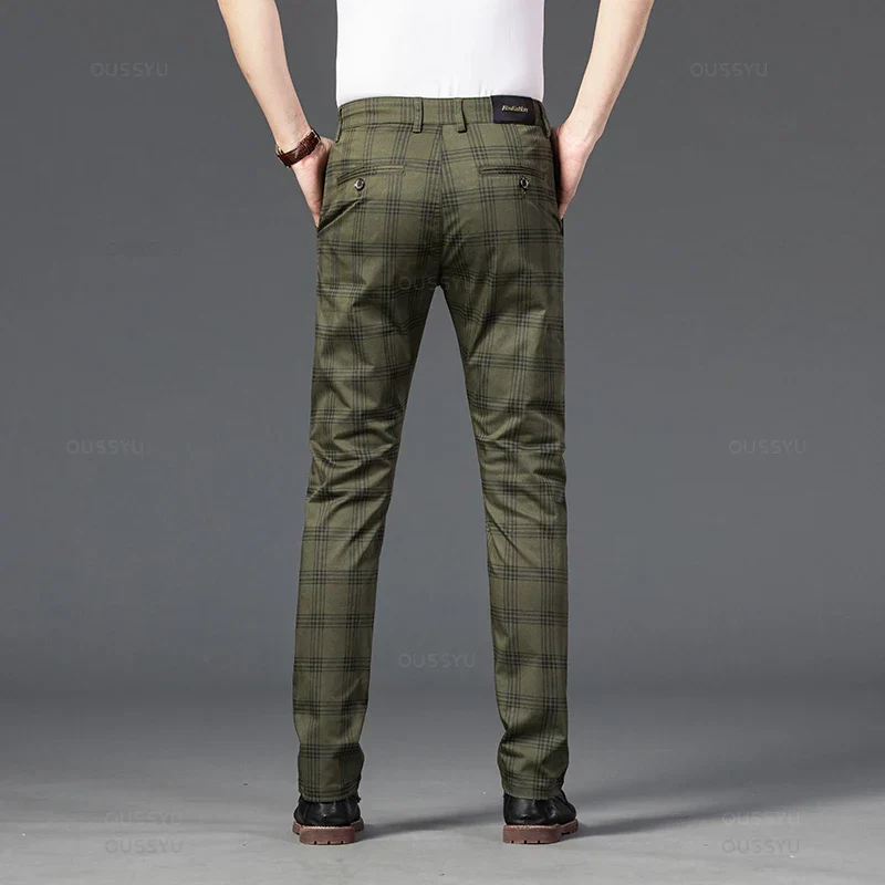 Vernon | Elegant Plaid Pants - Image 3