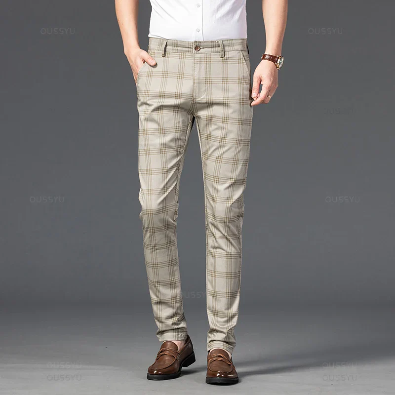 Vernon | Elegant Plaid Pants - Image 9
