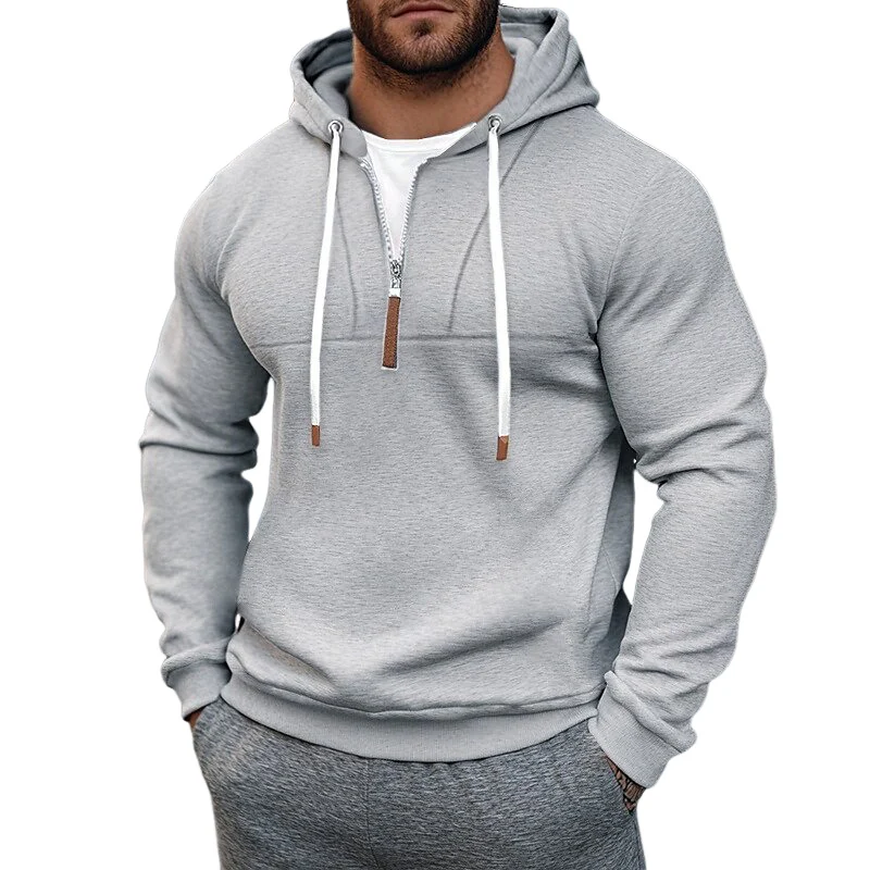 Vicente | Men'S Retro Casual Zipper Hoodie