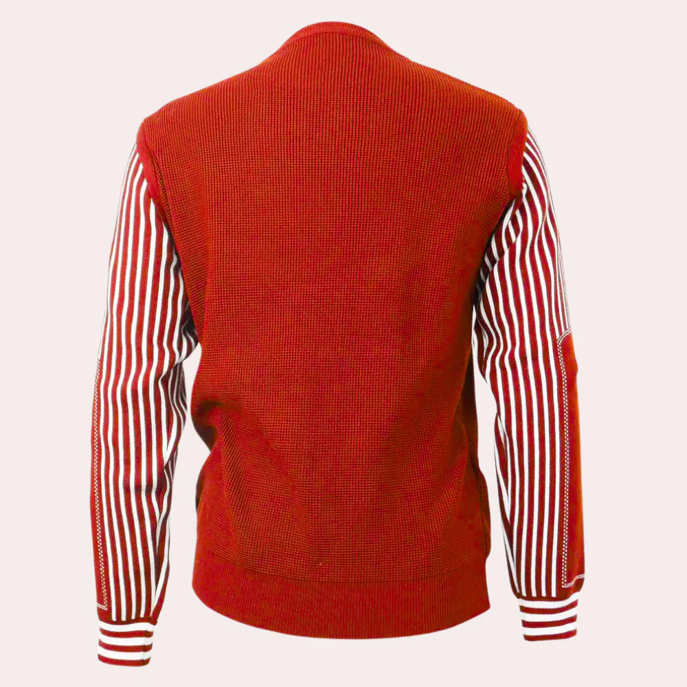 Vincent® | Classy Striped Sweater For Men - Image 5