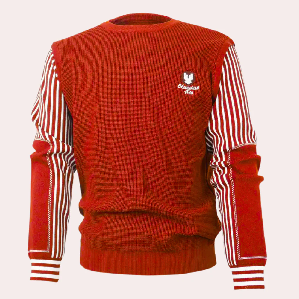 Vincent® | Classy Striped Sweater For Men - Image 6