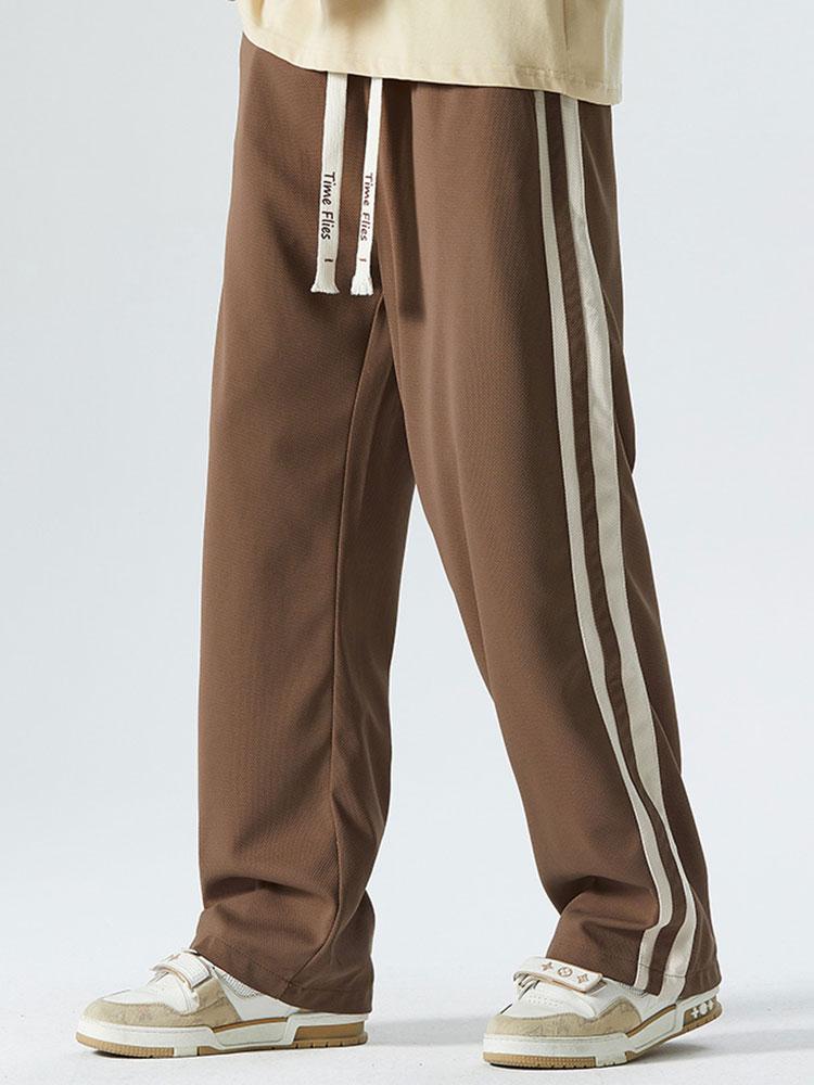 Vincent® | Vintage Side Stripe Loose Fit Straight Leg Pants - Image 3
