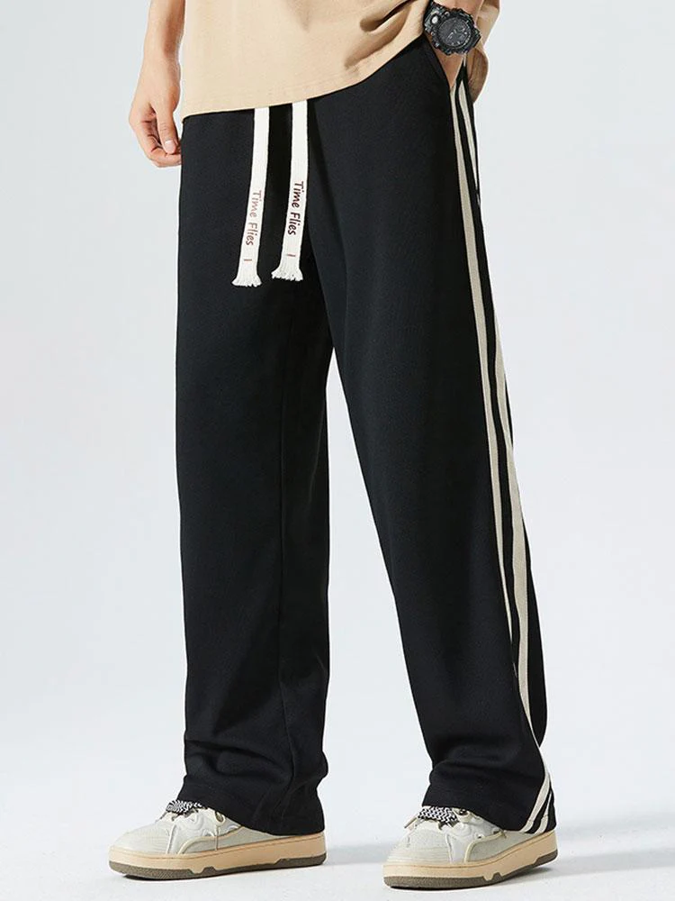 Vincent® | Vintage Side Stripe Loose Fit Straight Leg Pants - Image 6