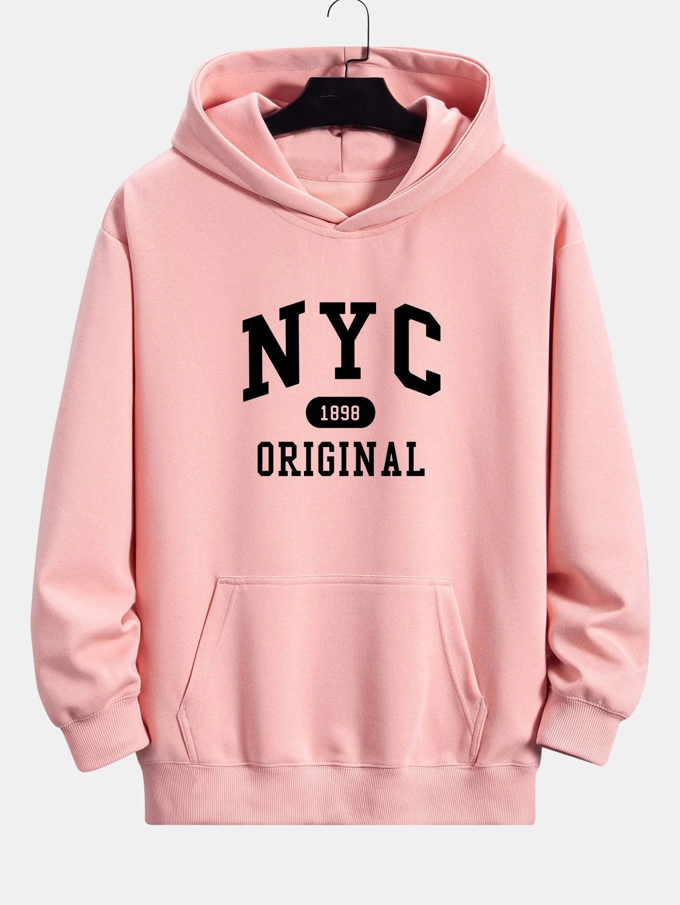 Virgil | NYC Original Print Relax Fit Hoodie - Image 8