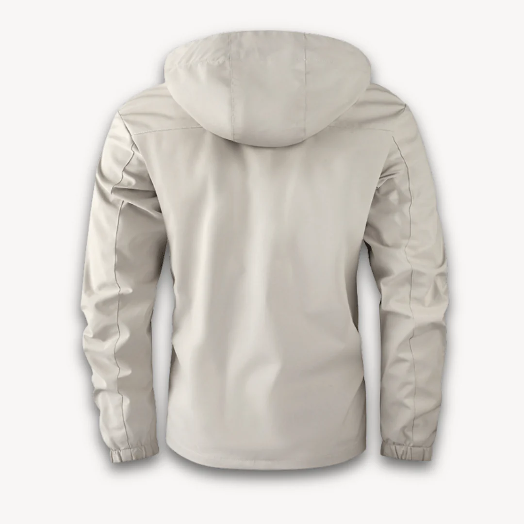 Vlad | Water-repellent hooded jacket with lining - Image 5