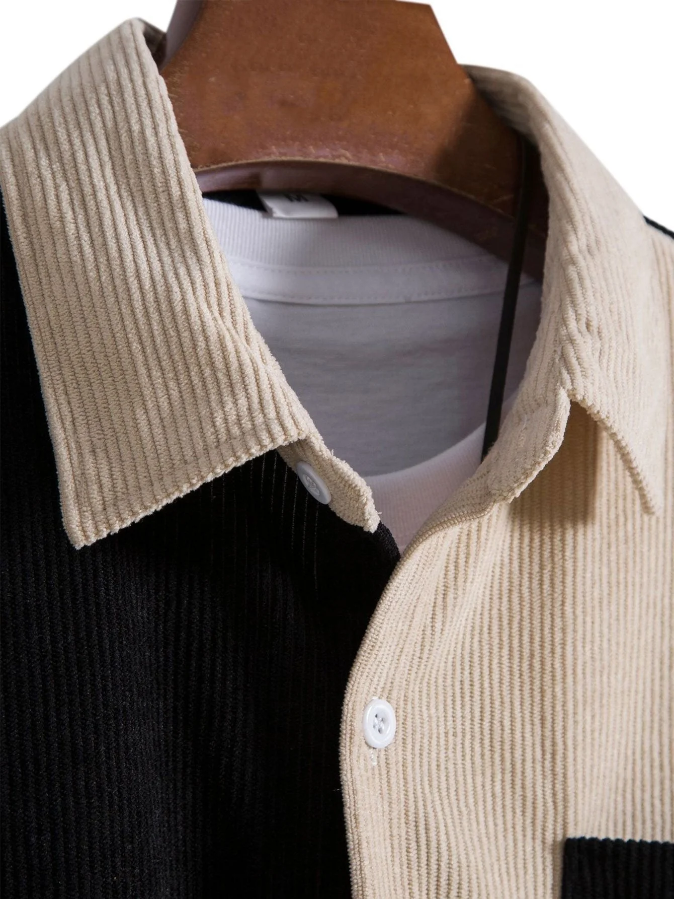 Wade® | Two Tone Corduroy Shirt & Corduroy Shorts - Image 7