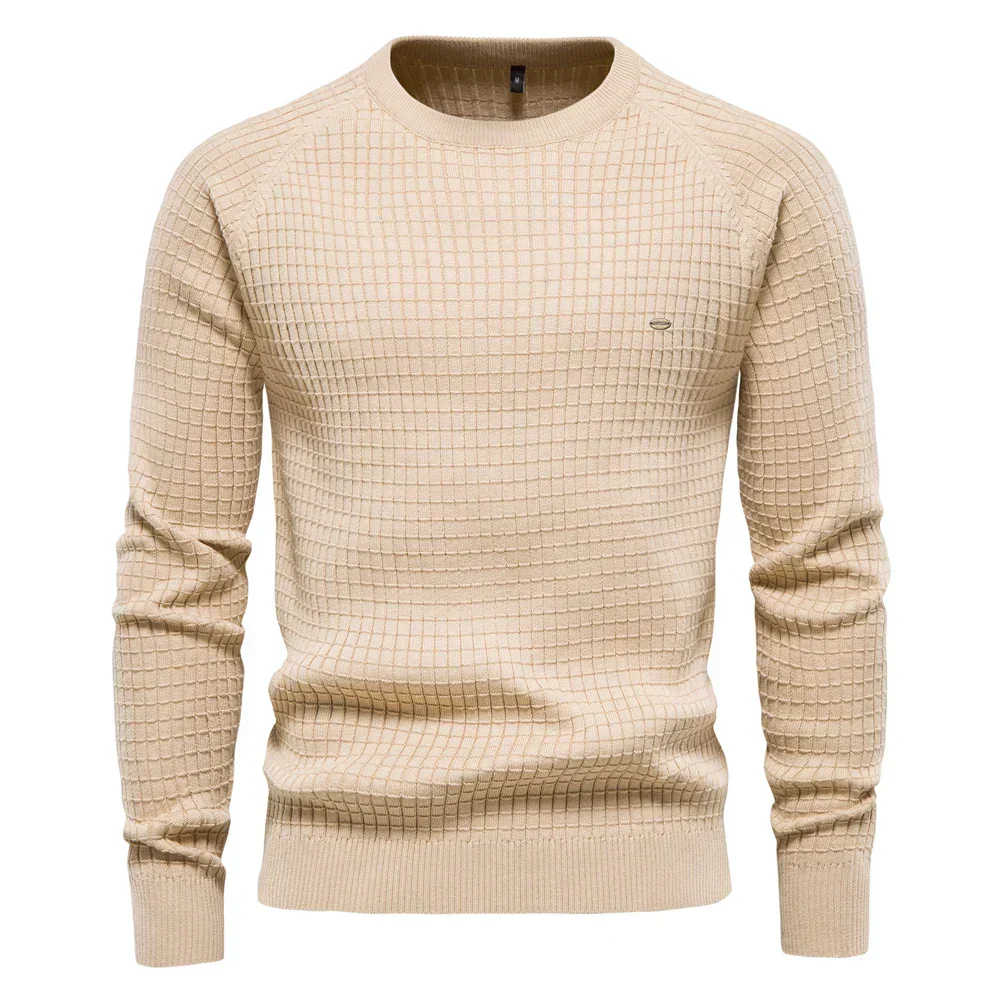Wallace | Men's Checkered Sweater - Image 6