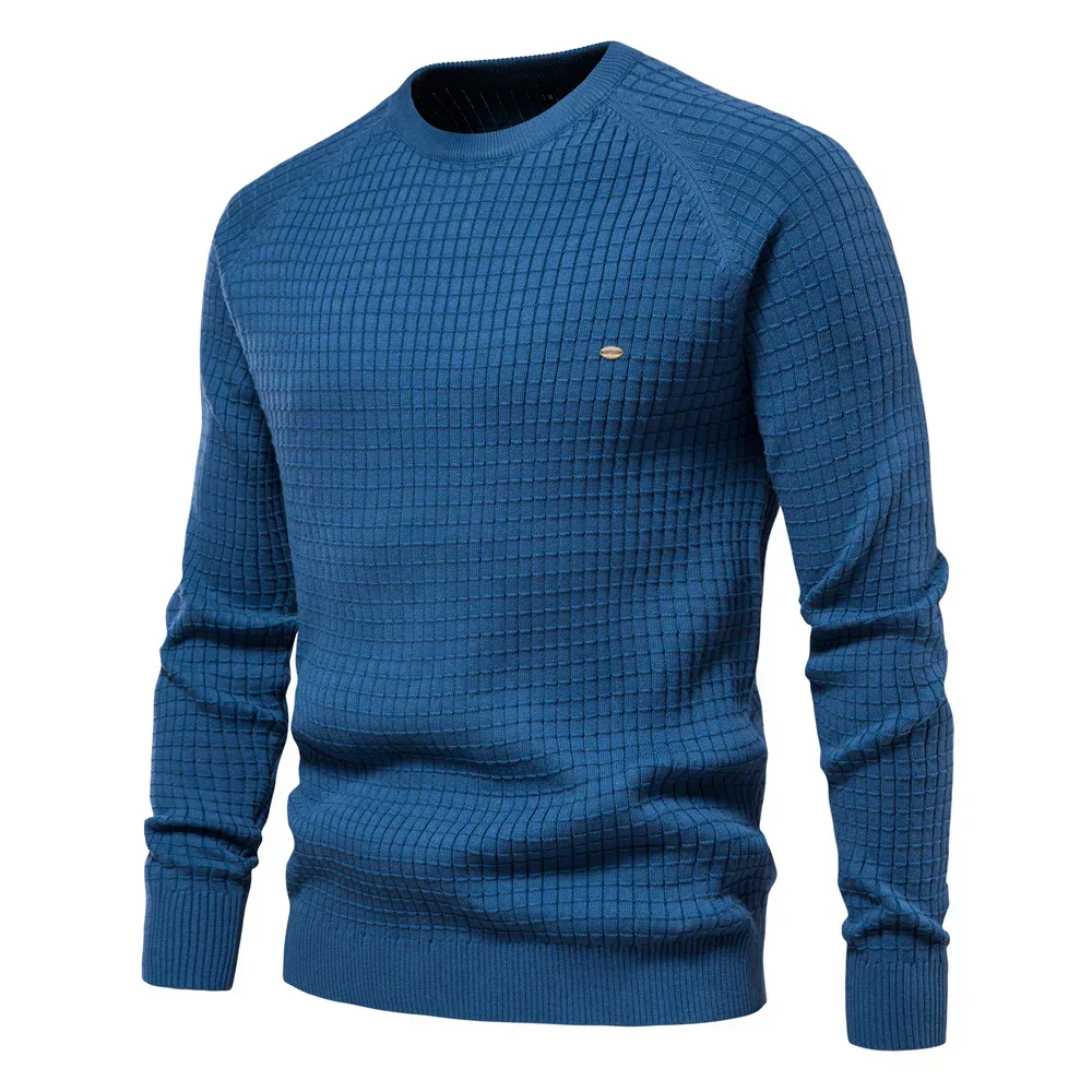 Wallace | Men's Checkered Sweater - Image 7
