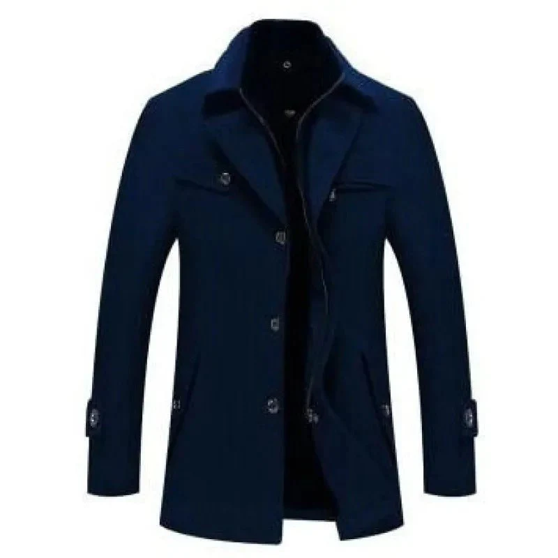 Wenceslaus | Long quilted coat with double zipper - Image 5
